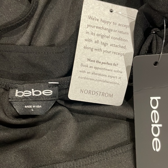 bebe Tulip Hem Scuba Knit Dress - Picture 6 of 7